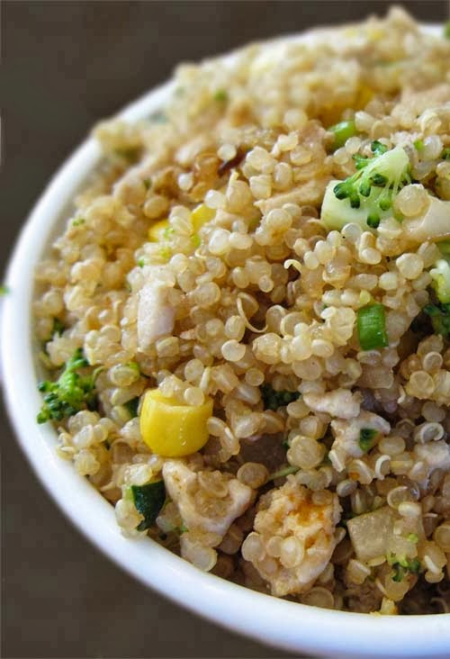 Healthy Egg Fried Rice
 Quinoa as Rice Substitute and Some Recipes to Consider