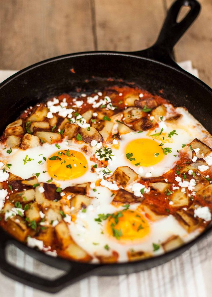 Healthy Egg Recipes For Dinner
 Why not serve eggs for dinner Fried potatoes and eggs