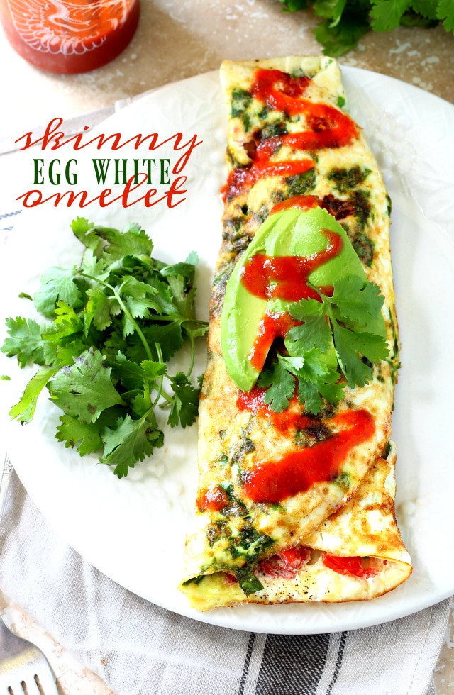 Healthy Egg White Breakfast
 Skinny Egg White Omelet Kim s Cravings