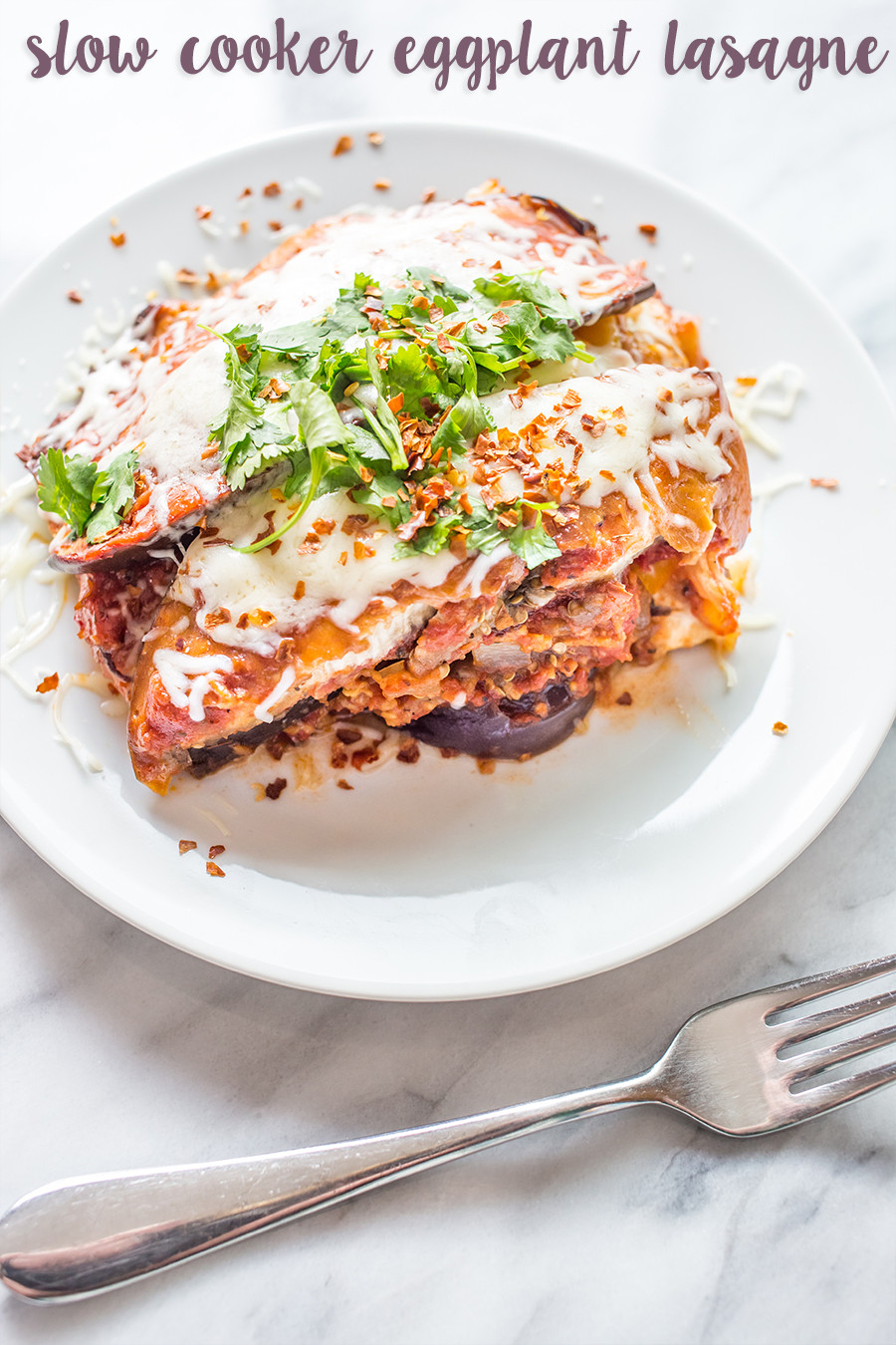 Healthy Eggplant Lasagna
 VEGGIE FY YOUR FOOD SPUD