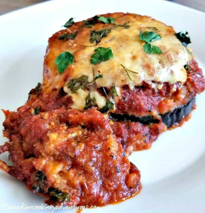 Healthy Eggplant Parmesan
 Healthy Eggplant Parmesan