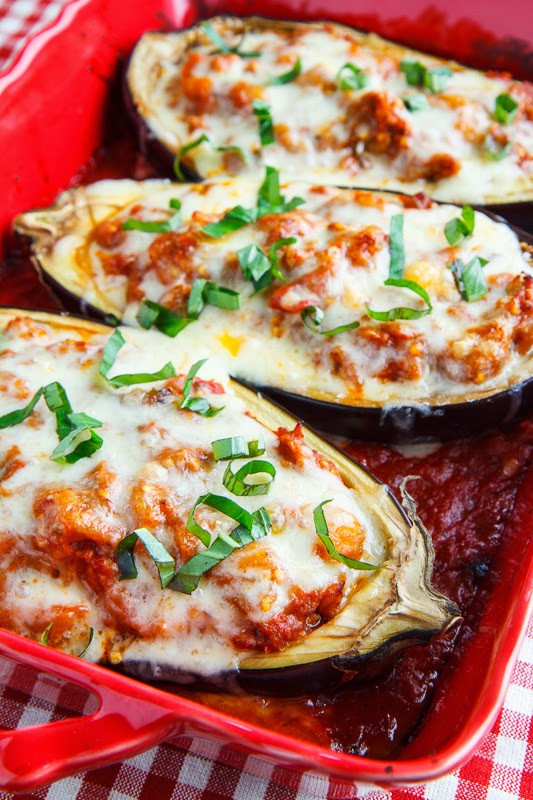 Healthy Eggplant Parmesan
 Eggplant Parmesan Boats Recipe on Closet Cooking