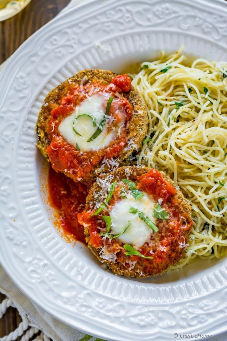 Healthy Eggplant Parmesan Recipe
 Healthy Baked Eggplant Parmesan Recipe