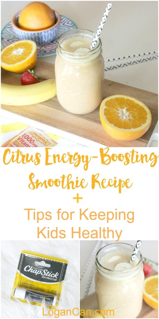Healthy Energy Smoothie Recipes
 Keep Kids Healthy During School Citrus Energy Smoothie