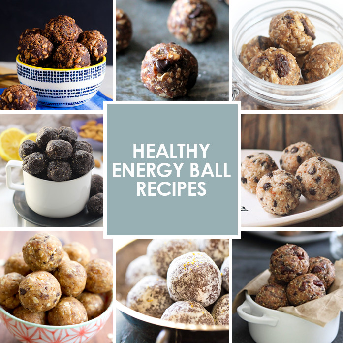 Healthy Energy Snacks
 healthy energy ball recipes square