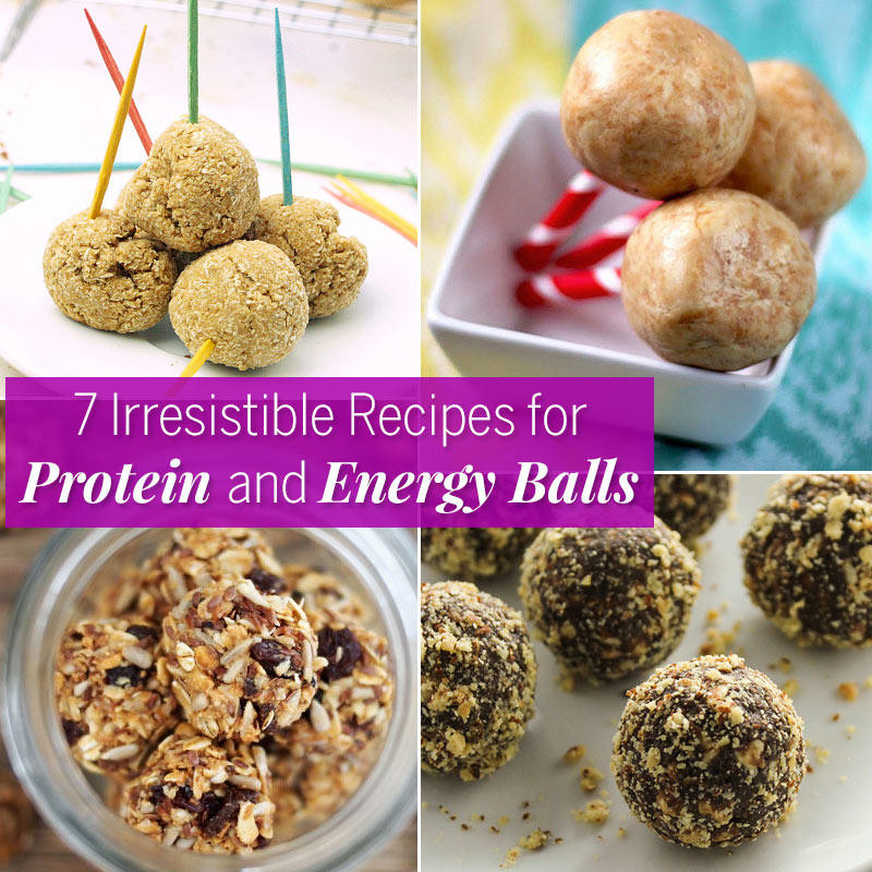 Healthy Energy Snacks
 7 Irresistible Recipes for Energy Balls