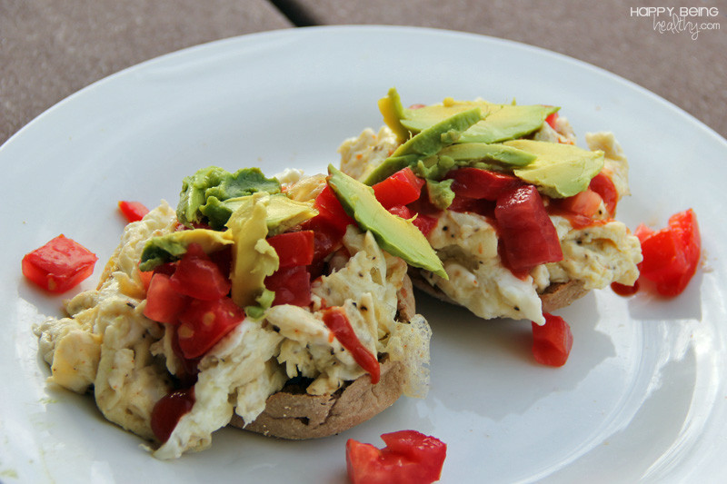 Healthy English Muffin Breakfast Sandwich
 I Love Discipline and Healthy Food