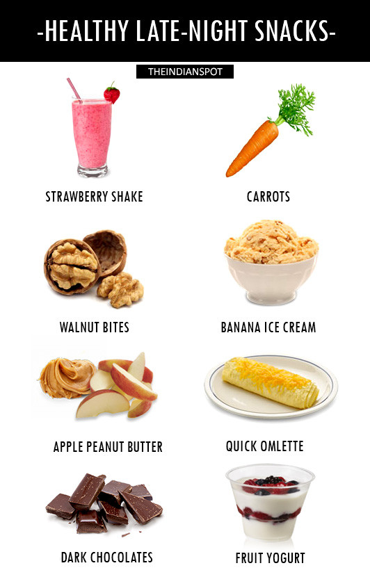 Healthy Evening Snacks For Weight Loss
 HEALTHY LATE NIGHT SNACKS THEINDIANSPOT