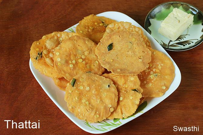 Healthy Evening Snacks Indian
 Thattai recipe video Thattai murukku