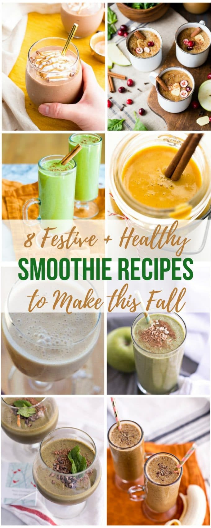 Healthy Fall Breakfast Recipes
 8 Festive Healthy Breakfast Smoothie Recipes to Make