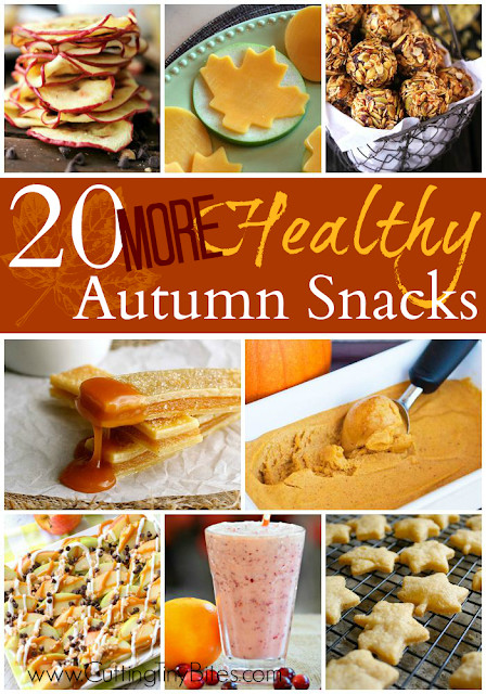 Healthy Fall Snacks
 20 More Healthy Fall Snacks