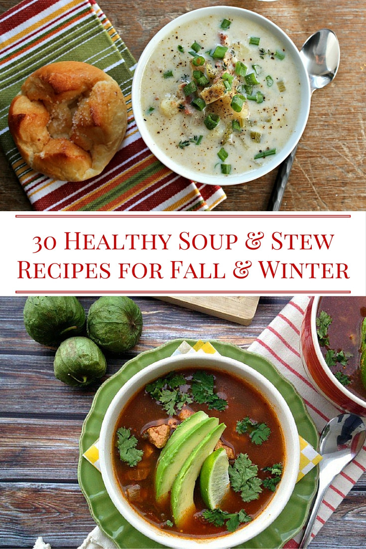 Healthy Fall Soups
 30 Healthy Soup and Stew Recipes Alissa Rumsey RD