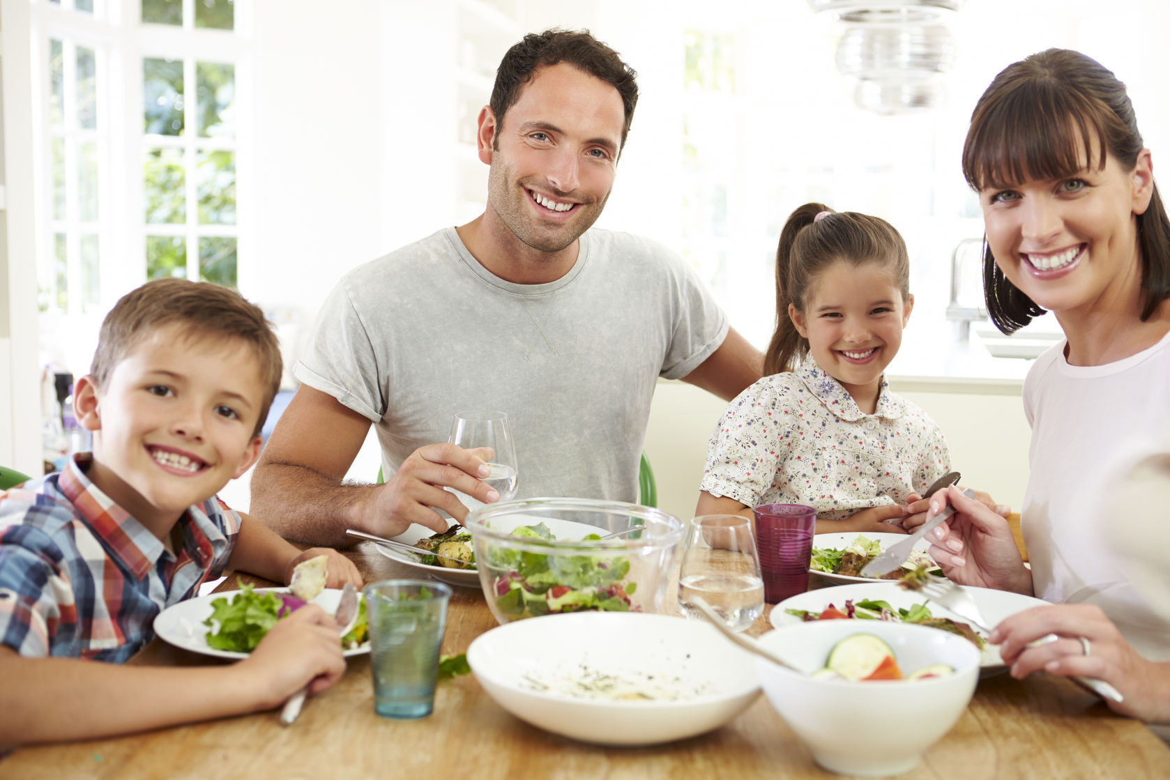 Healthy Family Breakfast
 For ting 3 simple steps for a healthy family