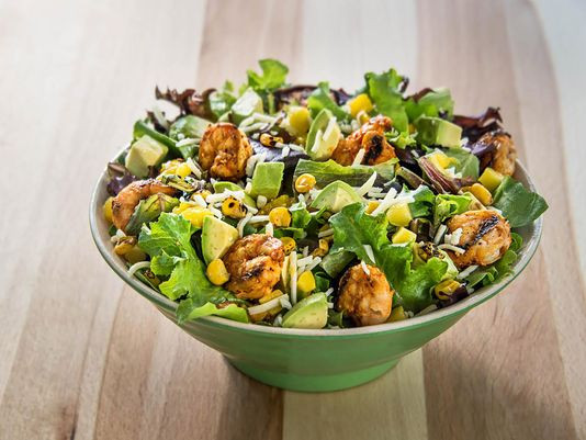 Healthy Fast Food Salads
 Build your own salads replacing popular burrito bars