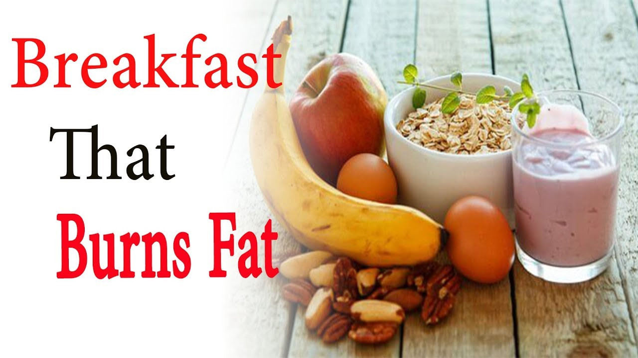 Healthy Fat Burning Breakfast
 Breakfast that burn fat