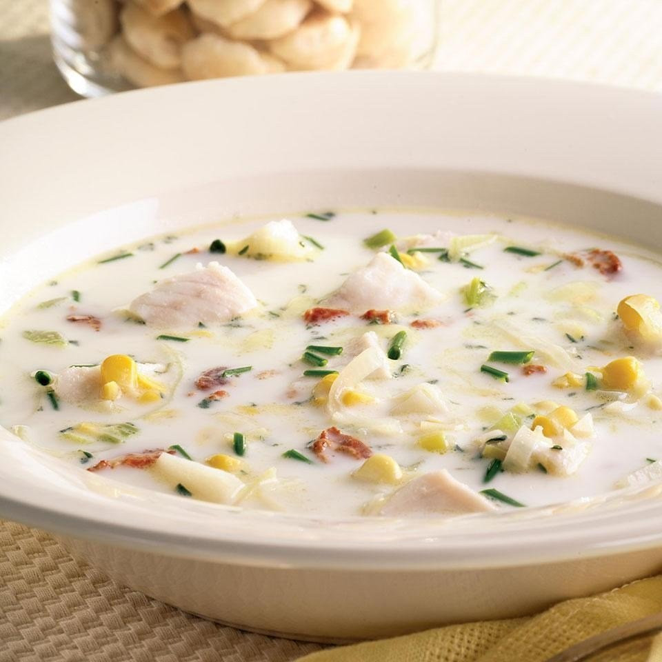 Healthy Fish Chowder
 Try These 6 Creamy Guilt Free Soups This Winter The