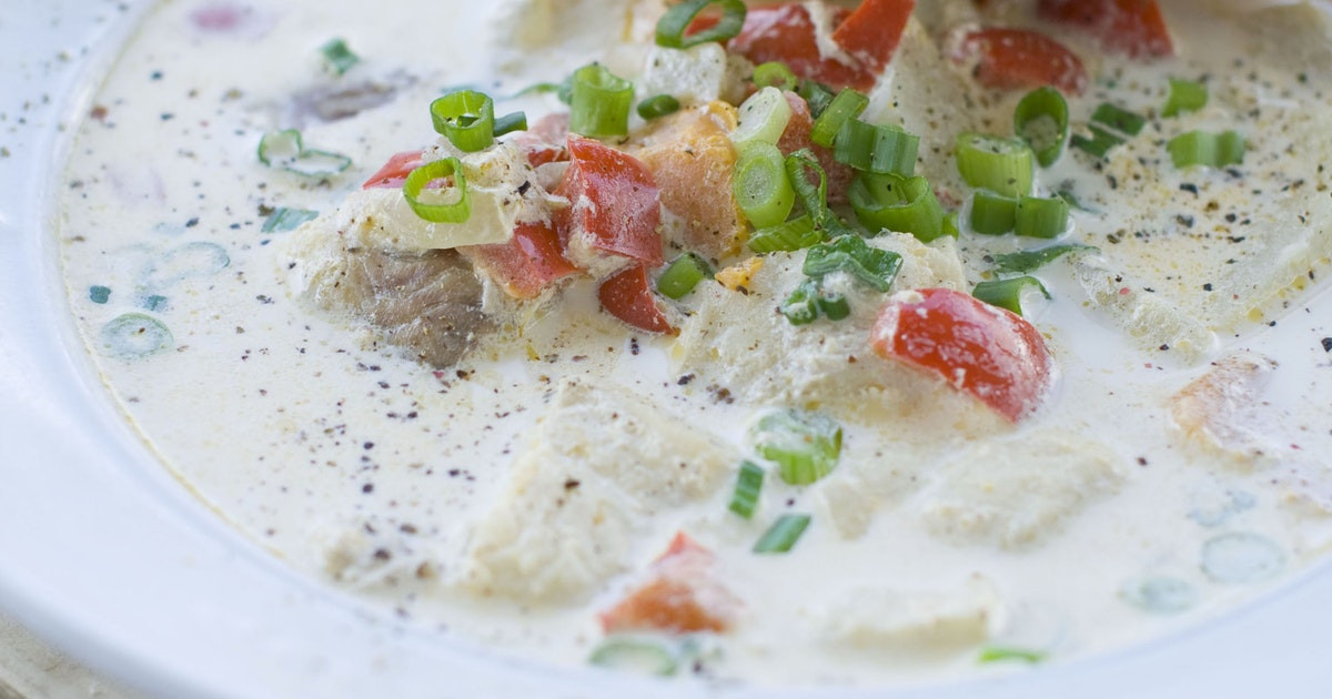 Healthy Fish Chowder
 Whip up fish chowder for quick healthful meal