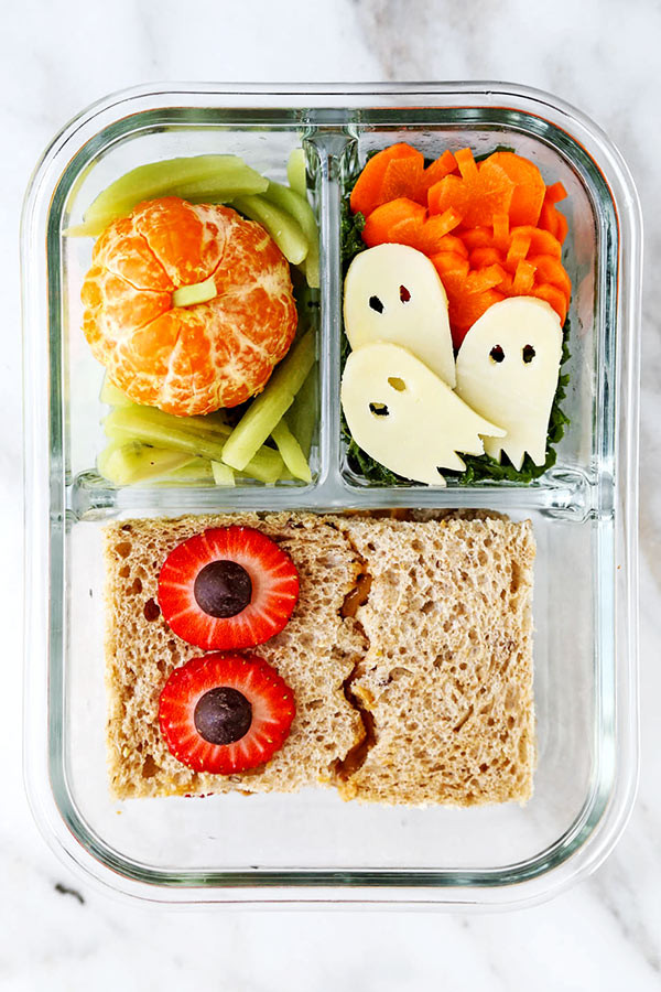 Healthy Food For School Lunches
 Healthy Halloween School Lunch Pickled Plum Food And Drinks