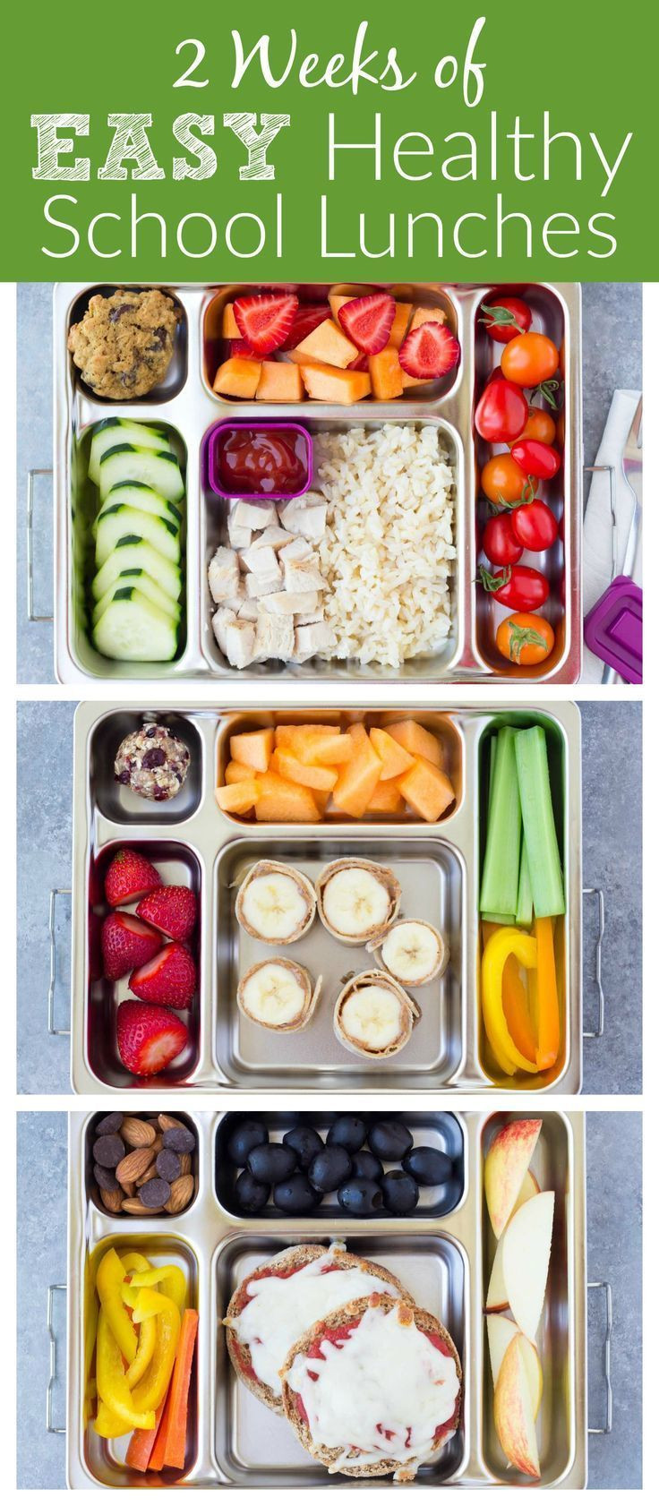 Healthy Foods For Kids' School Lunches
 747 best images about Lunch Box Ideas on Pinterest