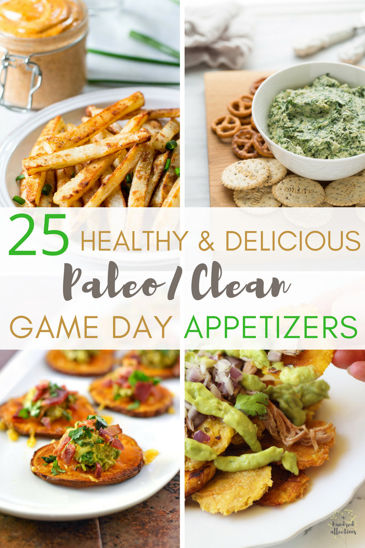 Healthy Football Appetizers
 25 Healthy and Delicious Paleo Clean Game Day Appetizers