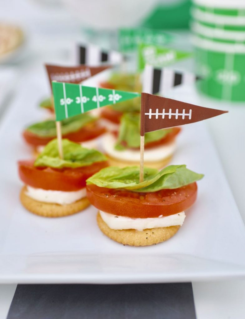 Healthy Football Appetizers
 Healthy Football Party Caprese Appetizer Recipe Make