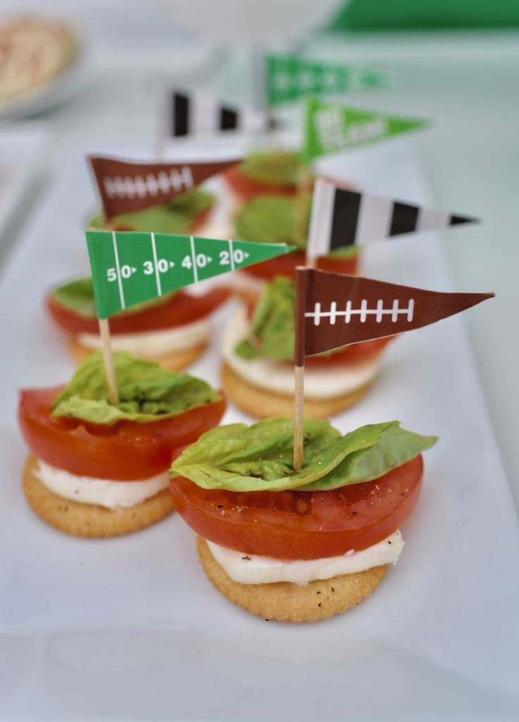 Healthy Football Appetizers
 Healthy Football Party Caprese Appetizer Recipe Make