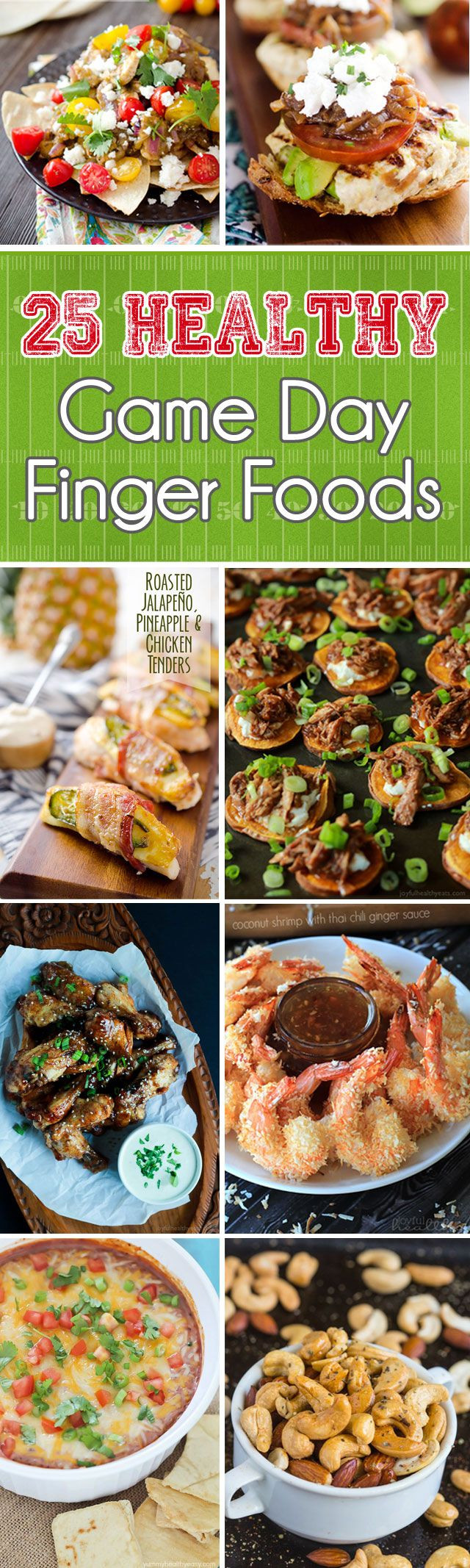 Healthy Football Game Appetizers
 The 25 best Healthy finger foods ideas on Pinterest