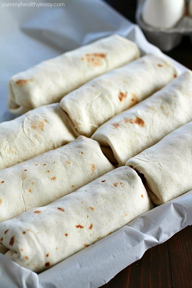 Healthy Freezer Breakfast Burritos
 Freezer Breakfast Burritos Yummy Healthy Easy