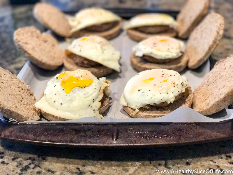 Healthy Freezer Breakfast Sandwiches
 Healthy Freezer Breakfast Sandwiches