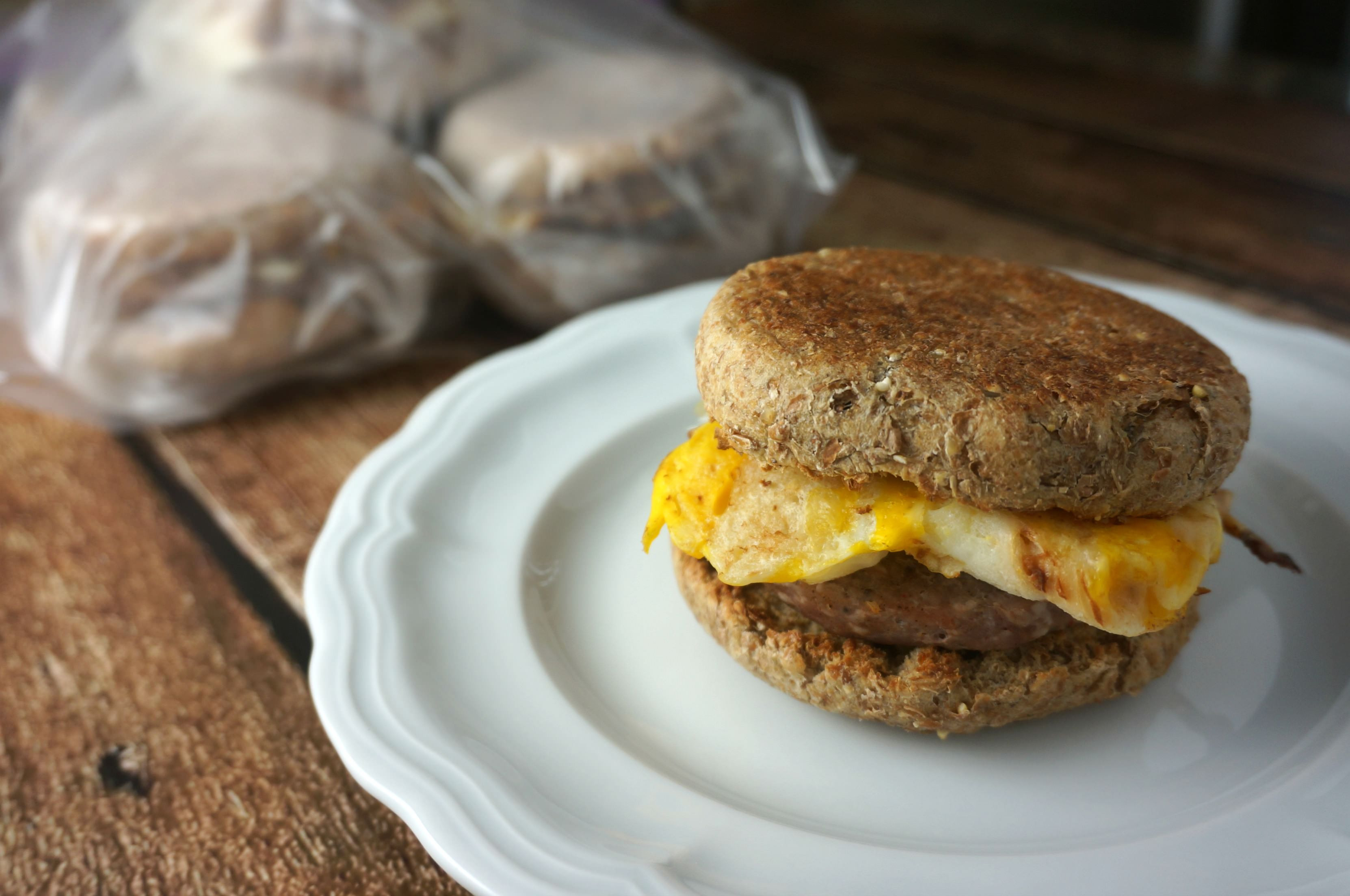 Healthy Freezer Breakfast Sandwiches
 Healthy Freezer Breakfast Sandwiches