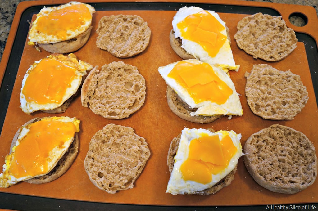 Healthy Freezer Breakfast
 Healthy Freezer Breakfast Sandwiches