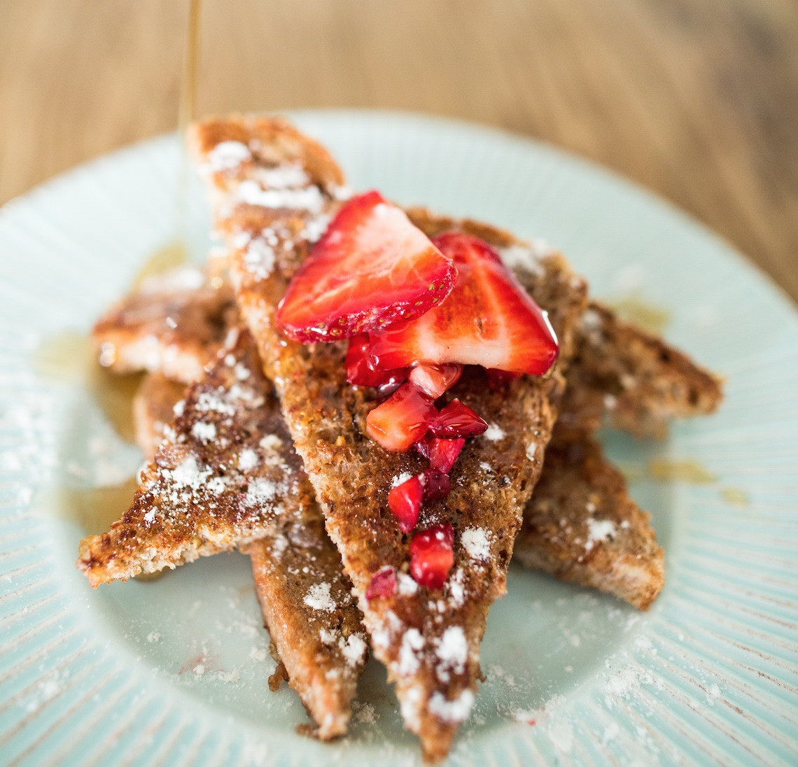 Healthy French Toast
 Healthy French Toast Featuring Dancer Megan Batoon