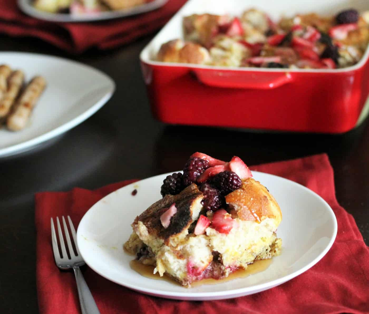 Healthy French Toast Casserole
 Berry French Toast Casserole