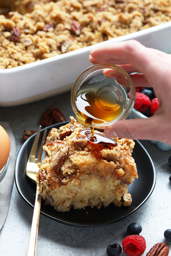 Healthy French Toast Casserole
 healthy baked french toast