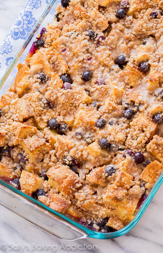 Healthy French Toast Casserole
 15 Healthy Blueberry Recipes