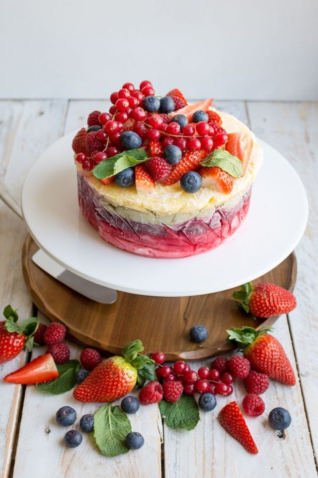 Healthy Fresh Fruit Desserts
 Fresh Fruit Frozen Yoghurt Layer Cake Recipe