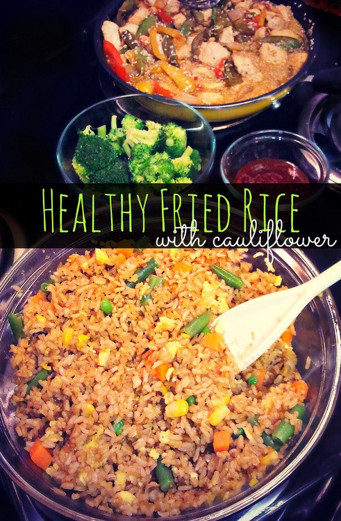 Healthy Fried Brown Rice
 Healthy Cauliflower Fried Brown Rice – Simply Taralynn