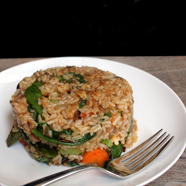 Healthy Fried Brown Rice
 healthy fried brown rice