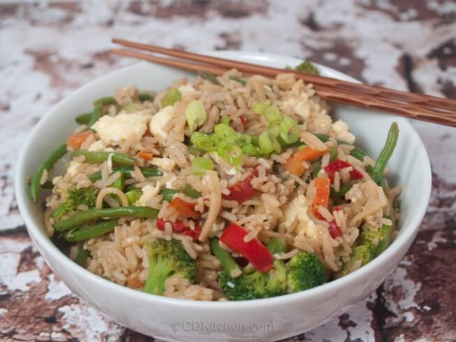 Healthy Fried Brown Rice
 Healthy Fried Rice Recipe