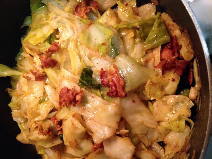 Healthy Fried Cabbage
 17 Best images about Chef kendra on Pinterest
