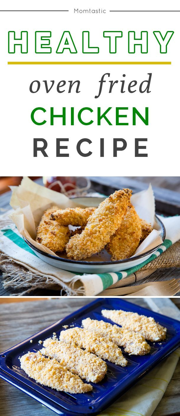 Healthy Fried Chicken Recipe
 167 best images about Healthy Treats on Pinterest