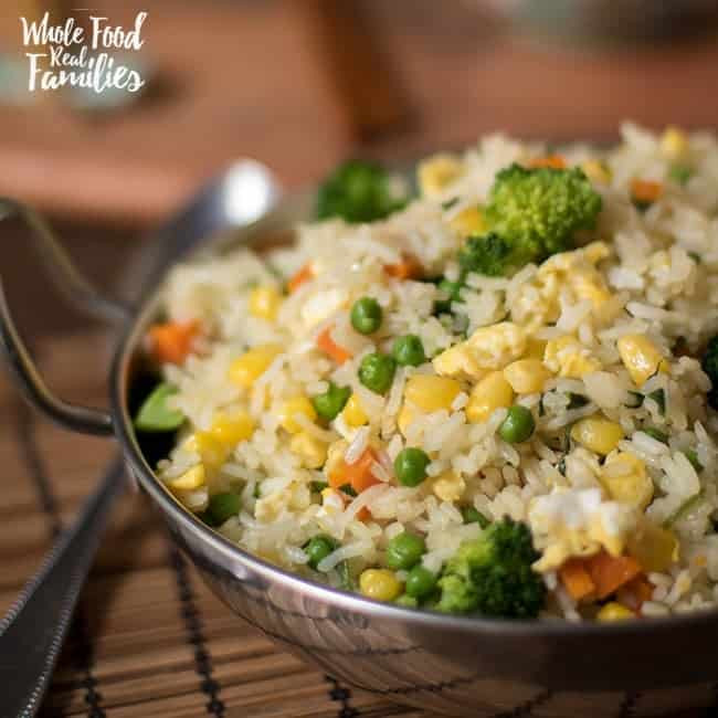 Healthy Fried Rice
 Healthy Ve able Fried Rice