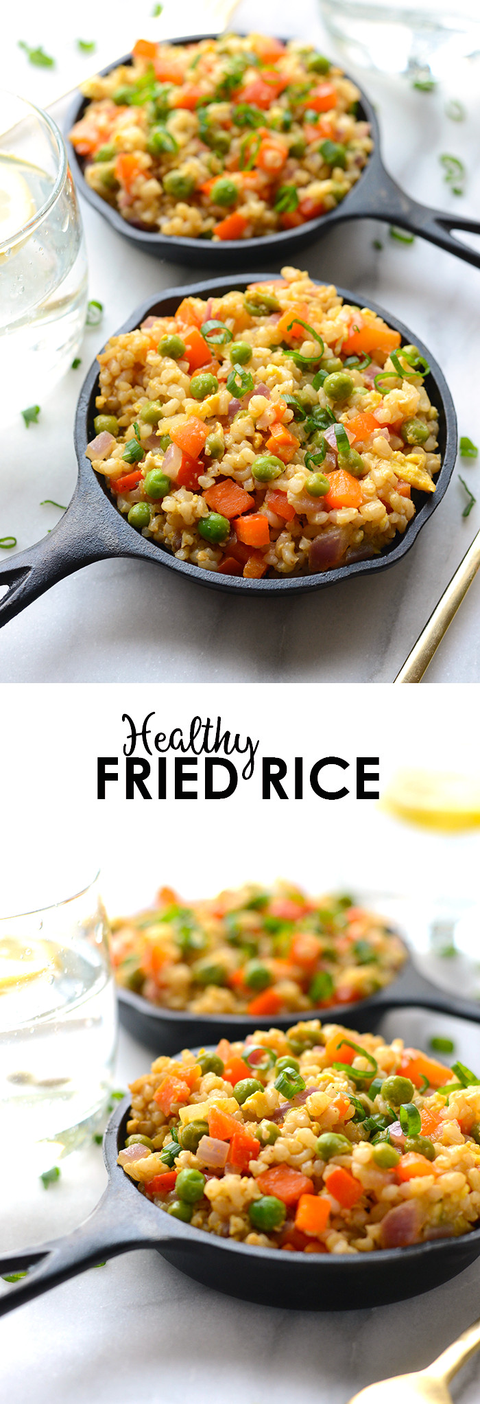 Healthy Fried Rice
 Healthy Ve arian Fried Rice Fit Foo Finds