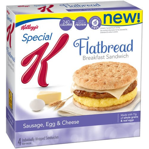 Healthy Frozen Breakfast Sandwiches
 Special K Flatbread Breakfast Sandwiches 4 6 Points