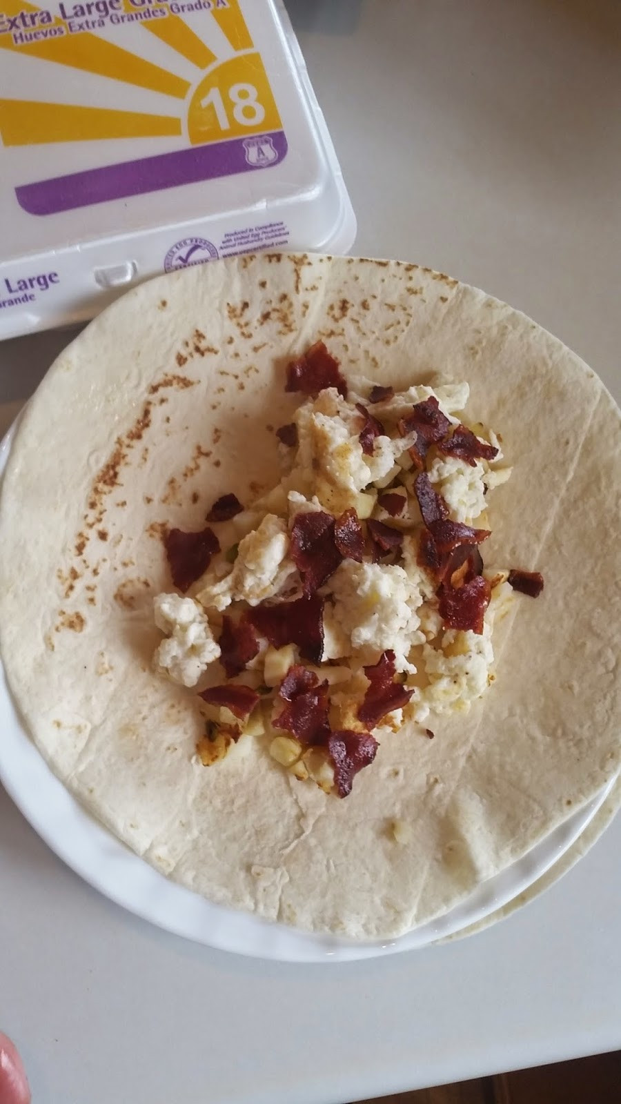 Healthy Frozen Burritos
 DIY Healthy Frozen Breakfast Burritos