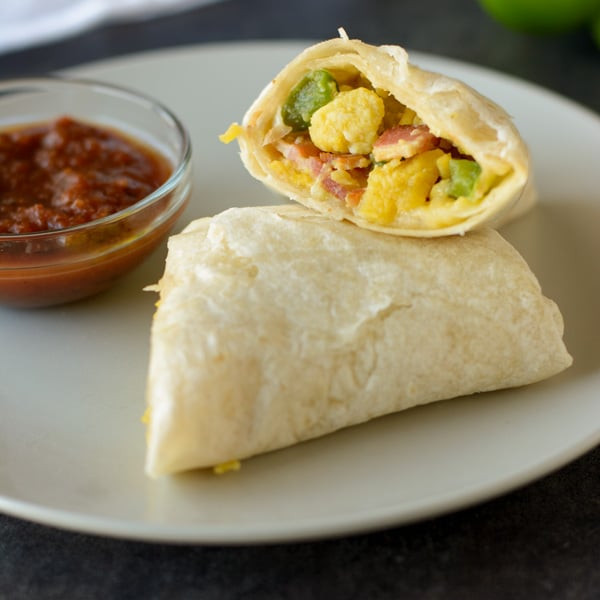 Healthy Frozen Burritos
 Freezer Breakfast Burritos Healthier Dishes