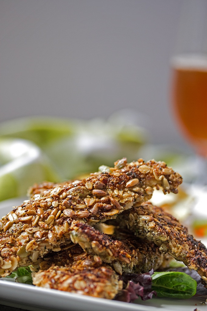 Healthy Frozen Chicken Tenders
 Oven Baked Chicken Tenders with a Healthy Seed Crust