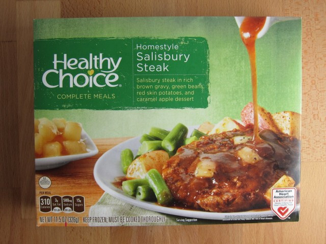 Healthy Frozen Dinners Brands
 Frozen Friday Healthy Choice Homestyle Salisbury Steak