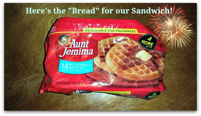 Healthy Frozen Waffles
 Healthy Breakfast Sandwich with Aunt Jemima Frozen Waffles