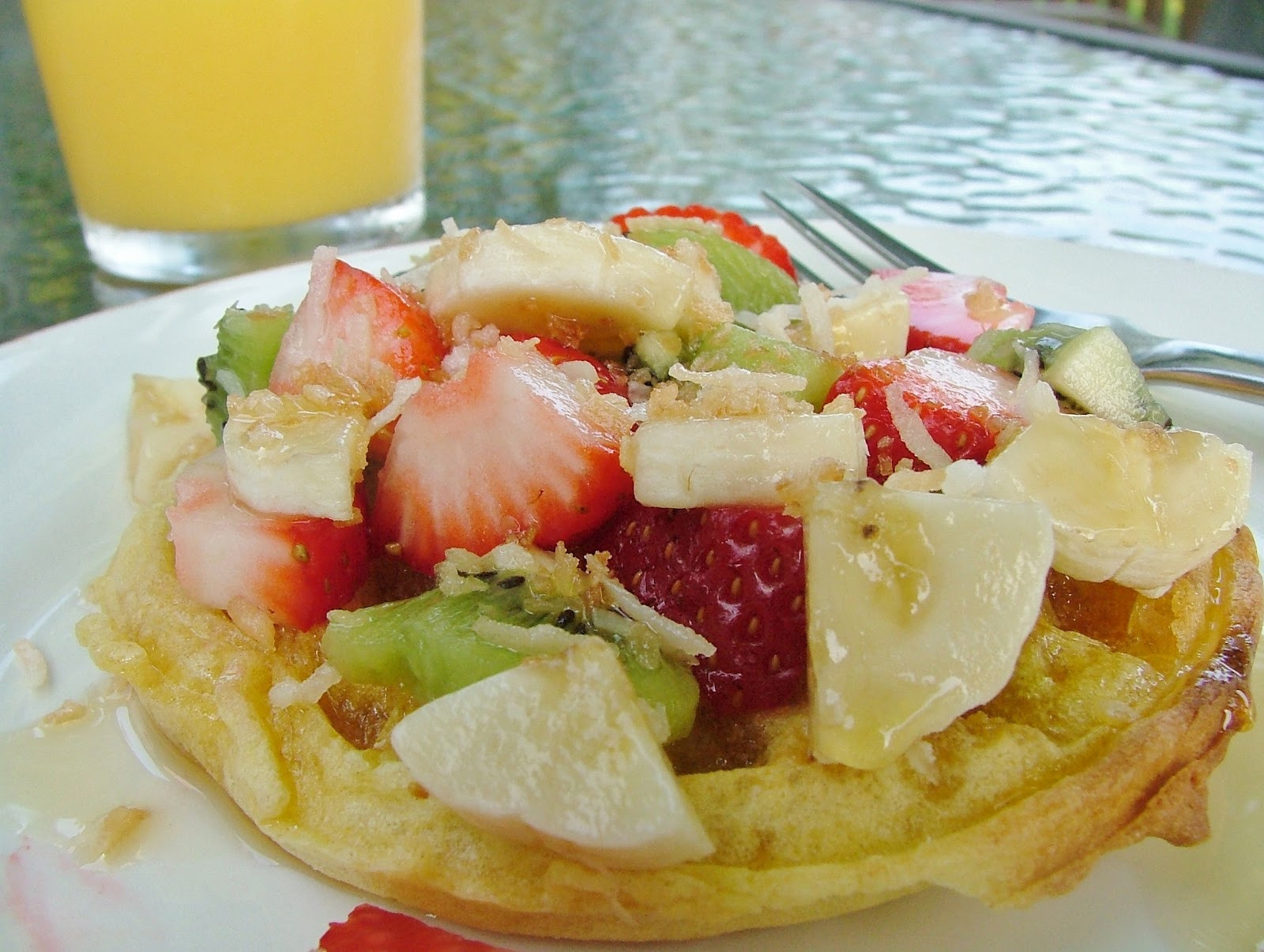 Healthy Frozen Waffles
 The Cook a Palooza Experience Three Healthy Ways to Top